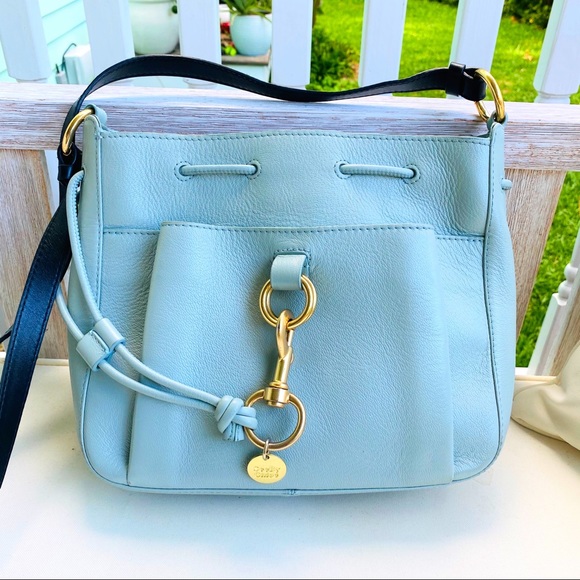See By Chloe Blue Tony Shoulder Bag EUC - Picture 5 of 16